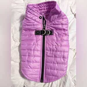 Gooby Purple Dog Puffer Vest Size Medium NWOT